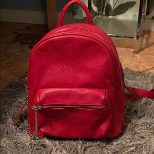 Forever 21 red backpack